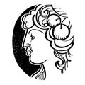 WomanÃ¢â¬â¢s profile - Demeter, ancient Greek goddess